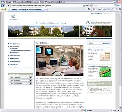 Beste Klinikwebsite 2008: Schüchtermann-Klinik